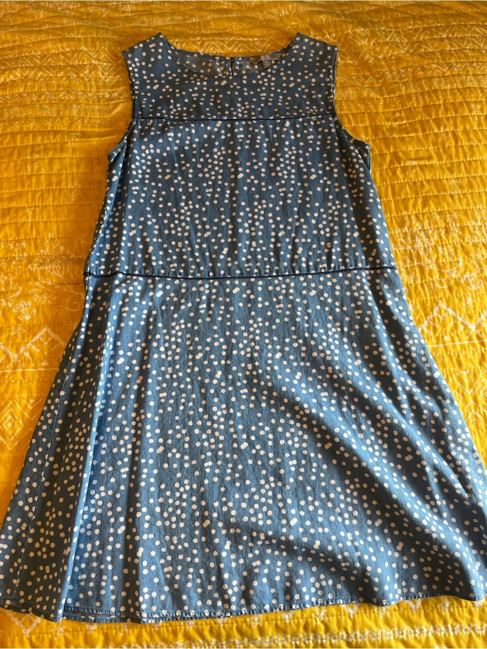 Uni Qlo polka dot dress